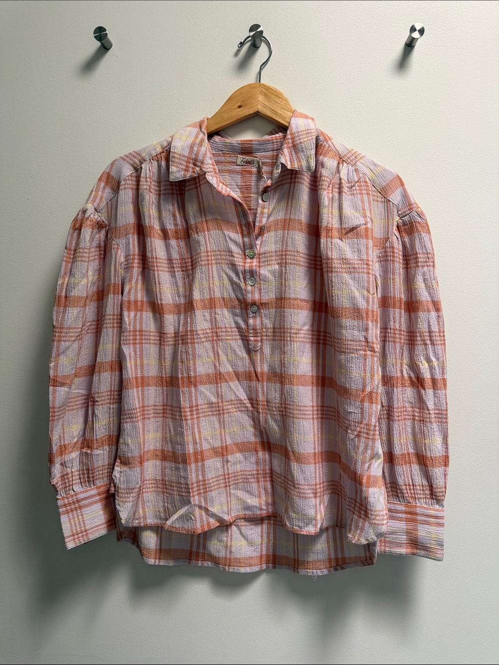 Faherty Olli Check Shirt Medium, Aroma Plaid, New with Tags